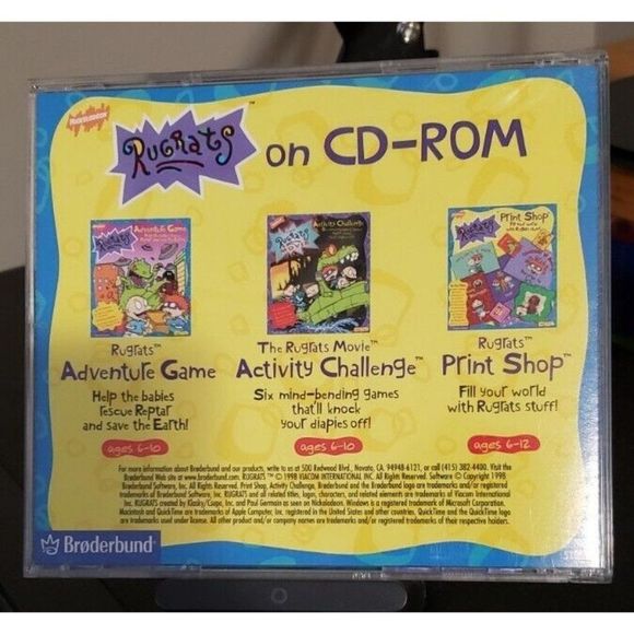 Rugrats Adventure Game (Windows/Mac, 1999) - Picture 2 of 2